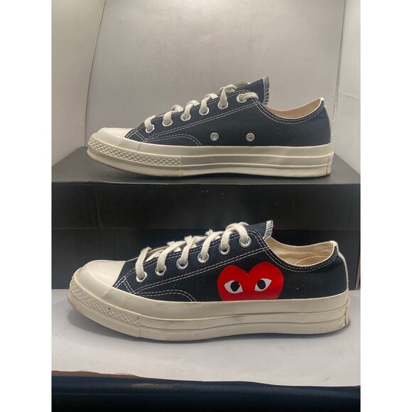 Converse x Comme des Garçons PLAY Chuck 70 Low Top Size M7/W9 main image 6